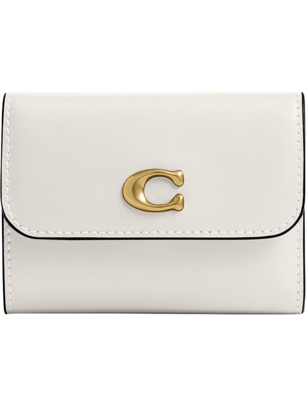 Chic Women's Essential Card Holder Wallet in Chalk - Stylish & Compact Design